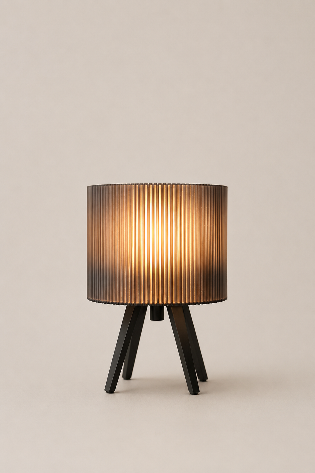 Orbit Black table lamp by Layvra Studio