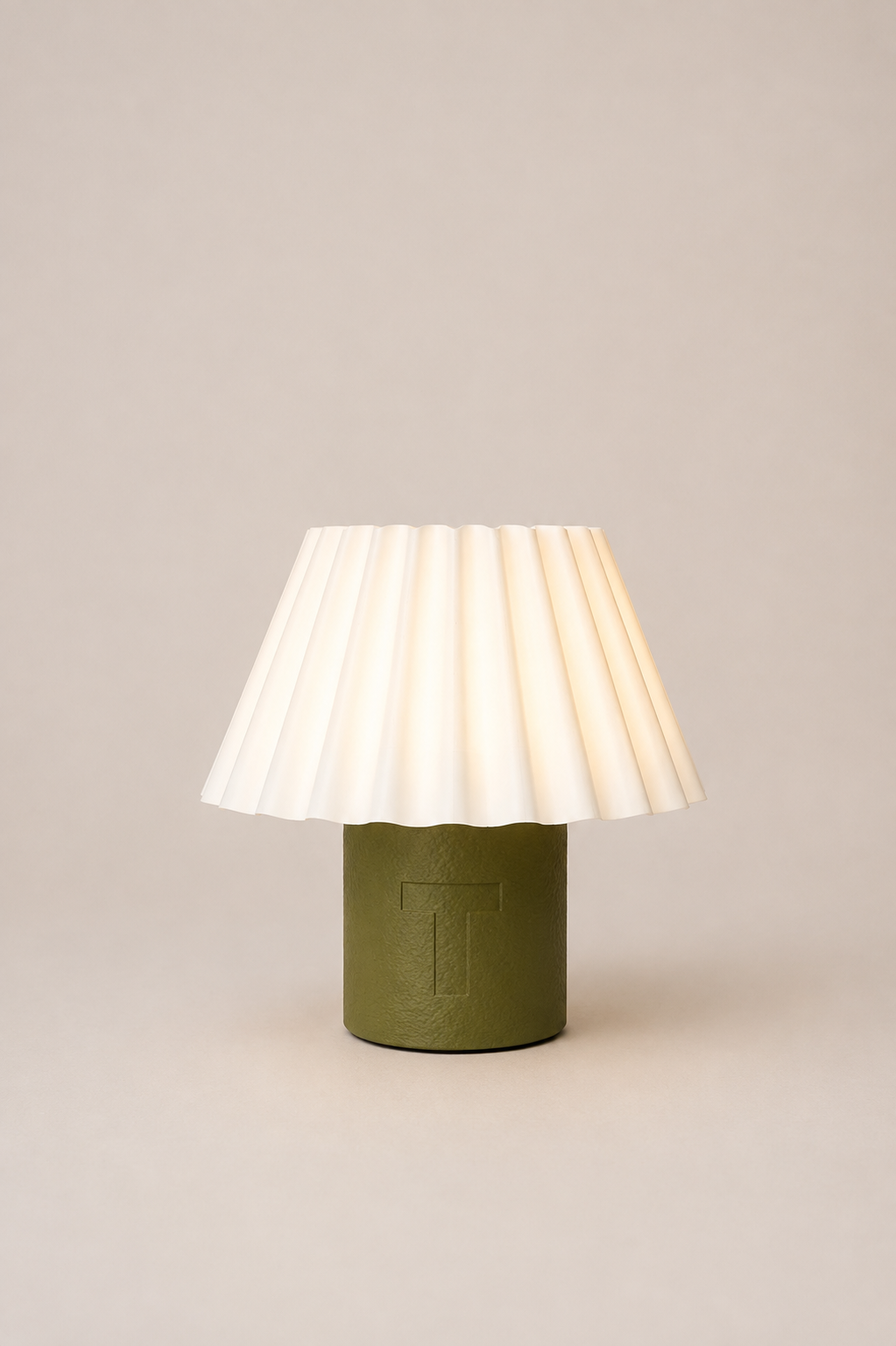 Firefly Olive table lamp by Layvra Studio